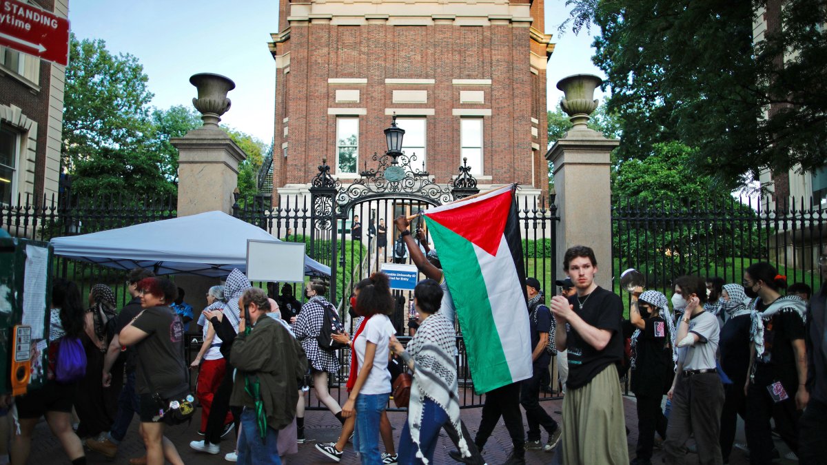 Columbia protests/ Kena Betancur