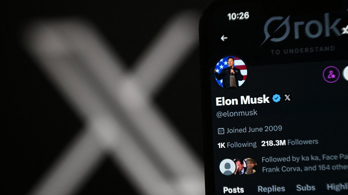 Perfil de Elon Musk en X