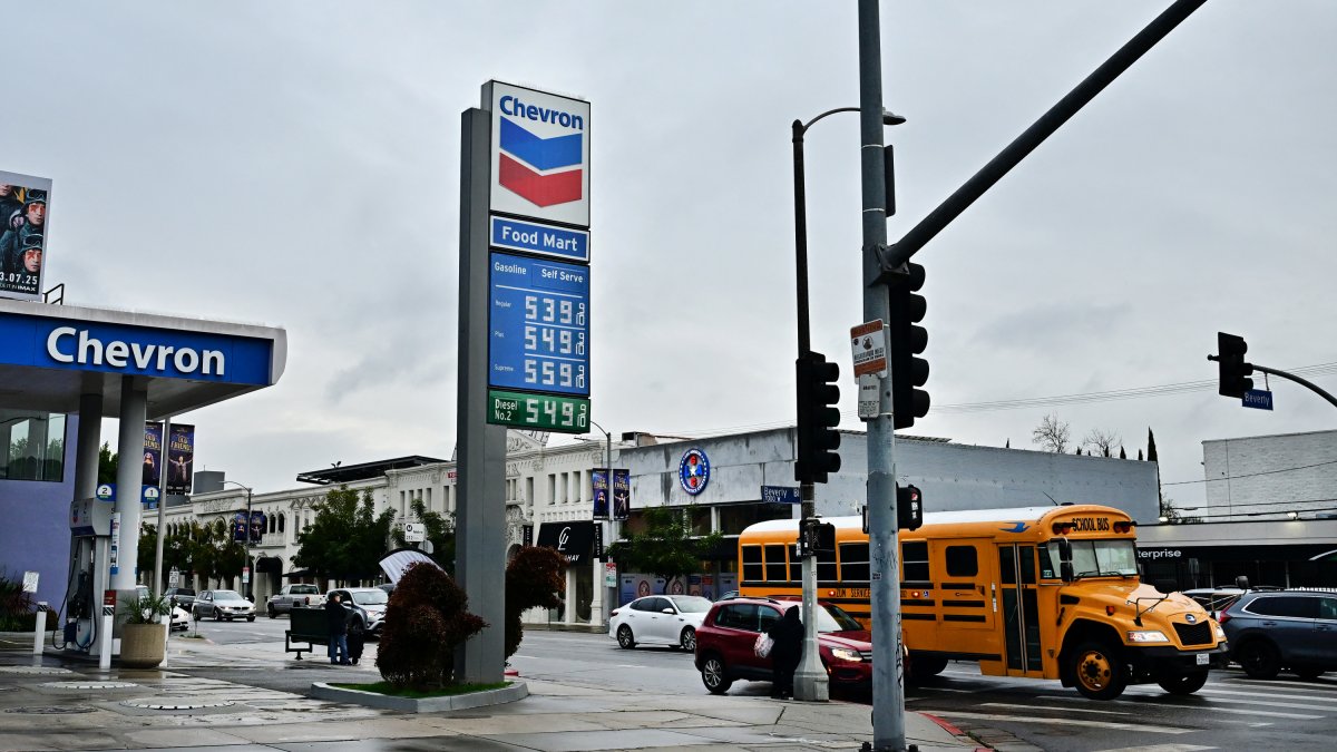 Gasolinera en California