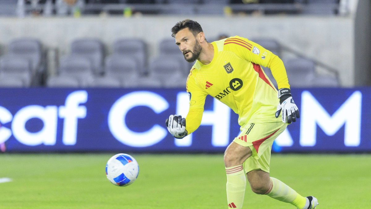 Lloris in a match with Los Angeles FC