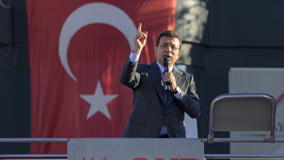 Ekrem Imamoglu, alcalde de Estambul
