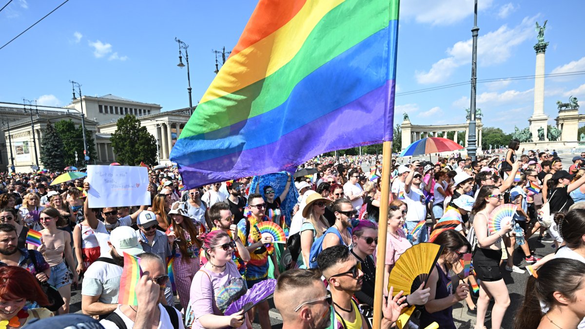 Desfile en Budapest, Hungría, en 2023