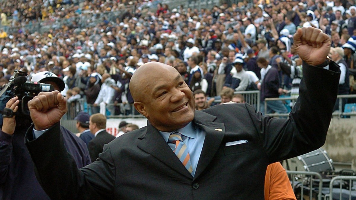 Imagen de archivo de George Foreman del 28 de diciembre de 2007