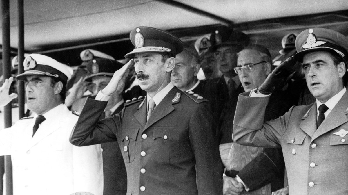 Argentine Military Junta in 1977