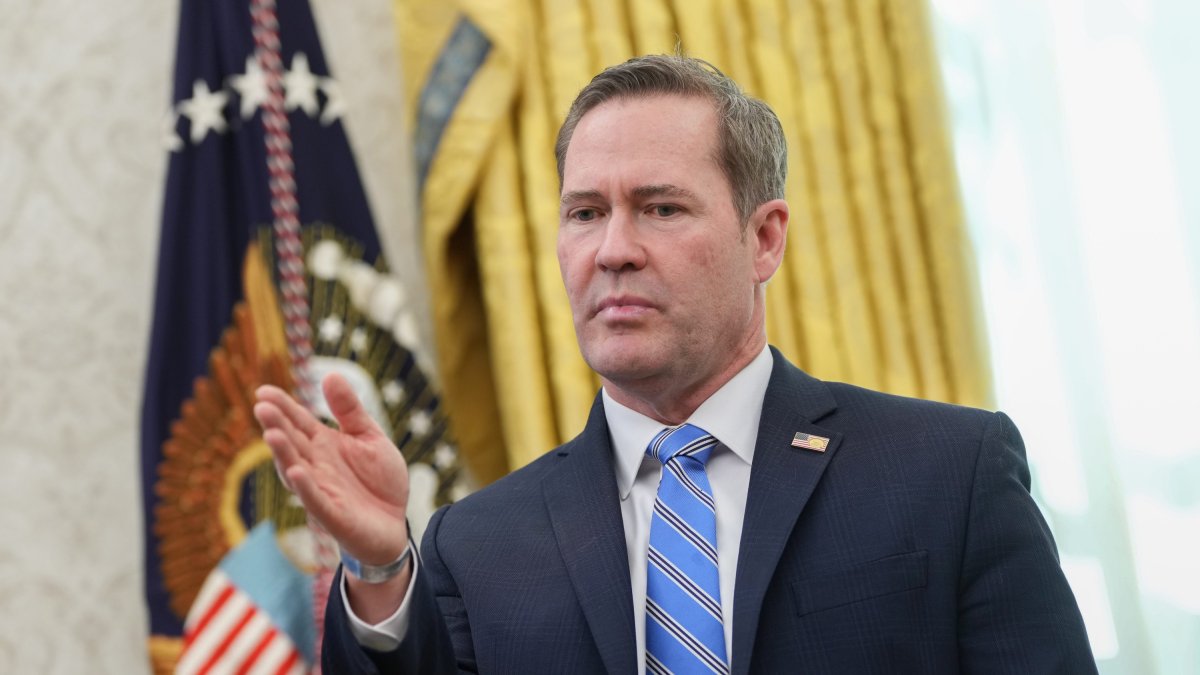 White House national security adviser Michael Waltz.