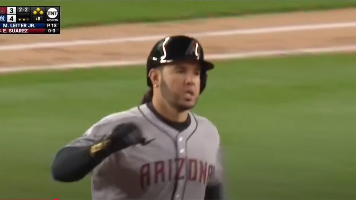 Eugenio Suárez conecta un Grand Slam