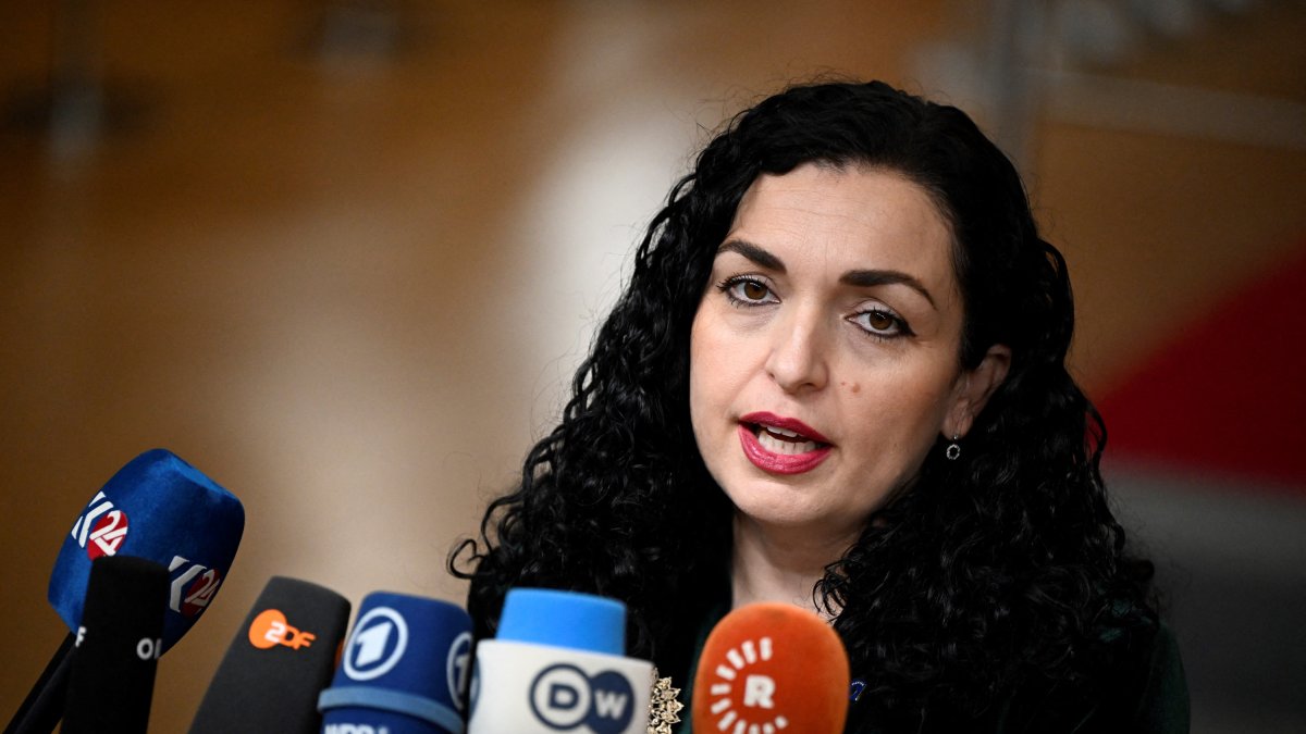 Osmani preside Kosovo desde el 2021/ John Thys