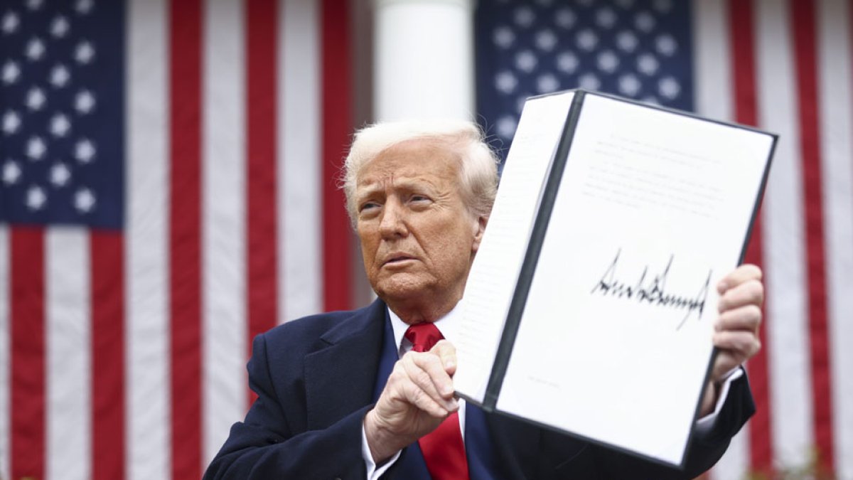 President Trump at the White House.