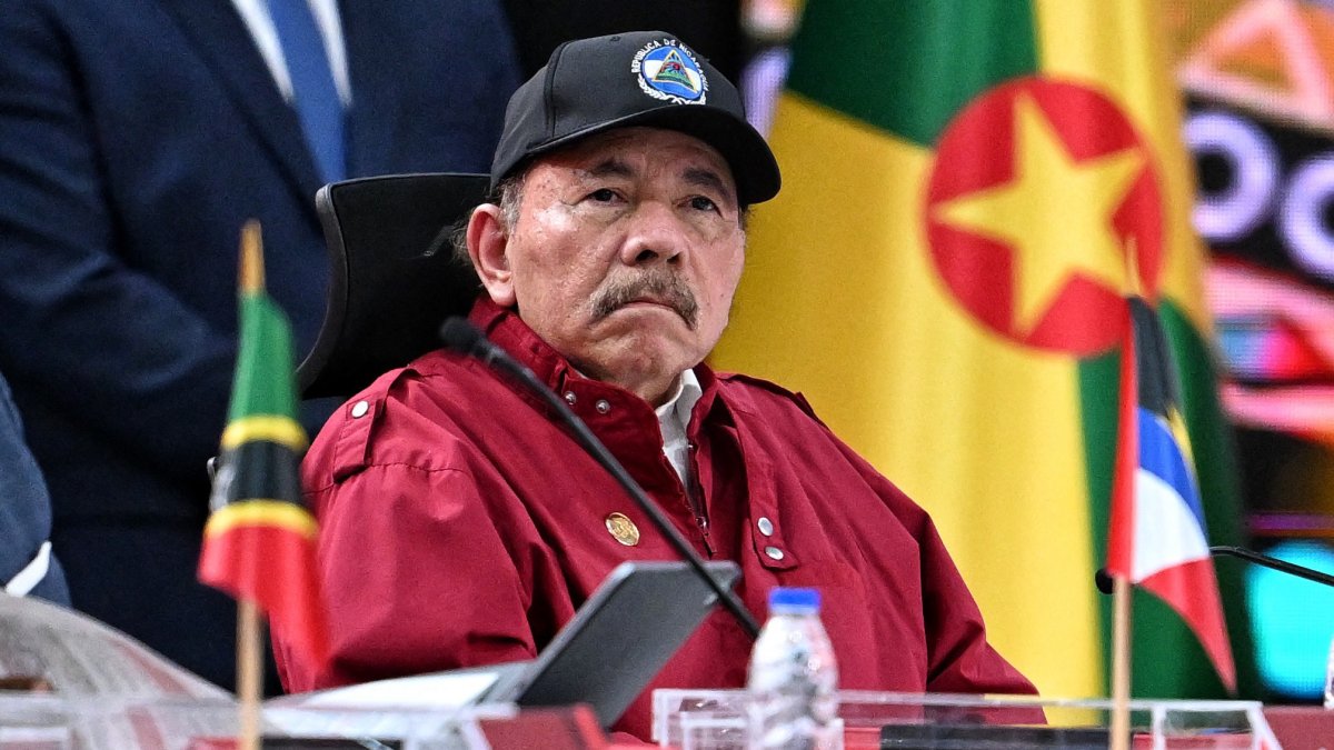 Daniel Ortega, presidente de Nicaragua