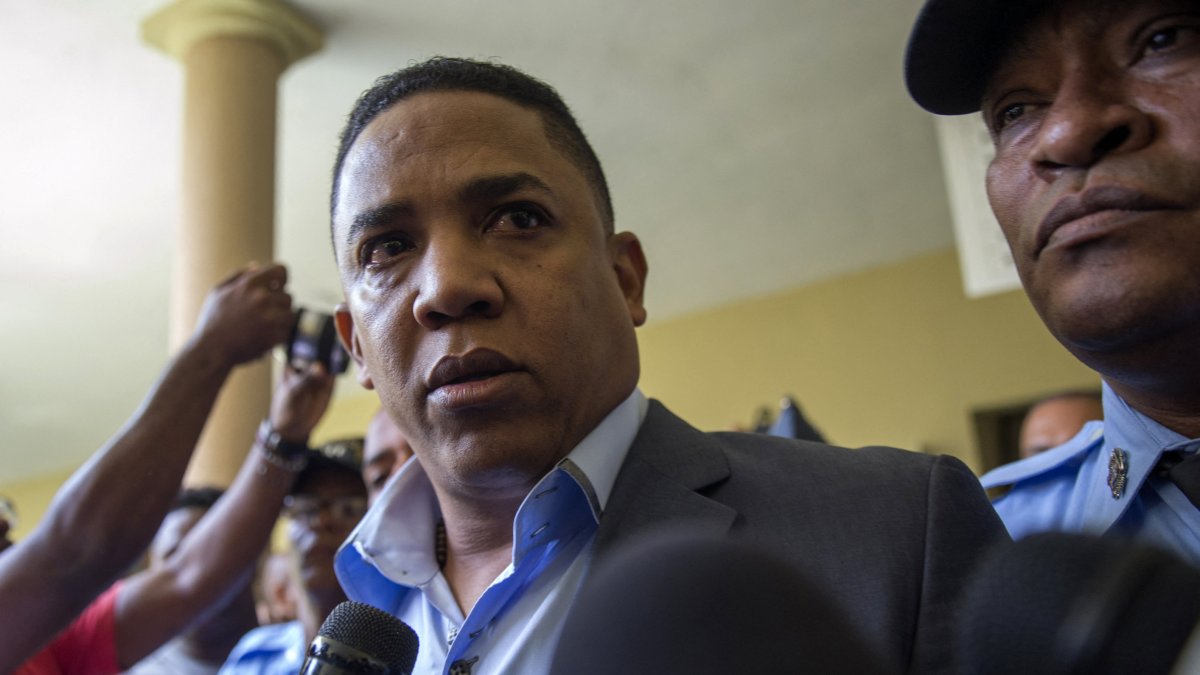 Octavio Dotel ante la prensa