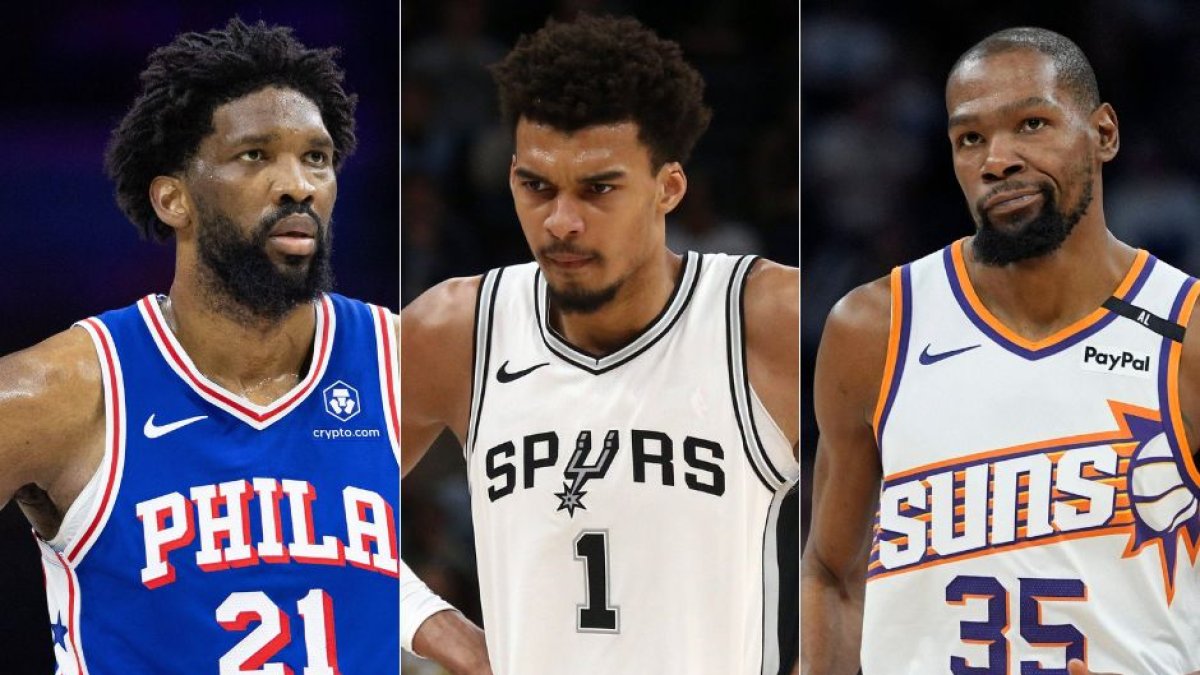 Embiid, Wembanyama and Durant