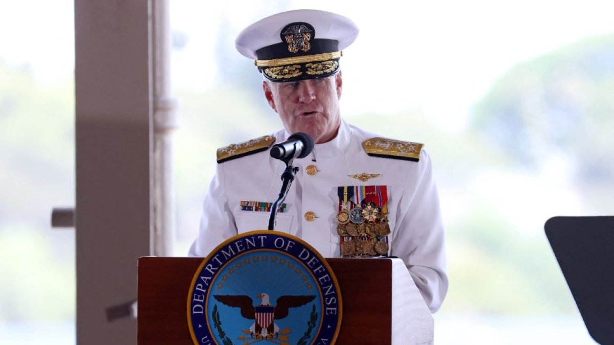The commander of the US Indo-Pacific Command, Admiral Samuel Paparo