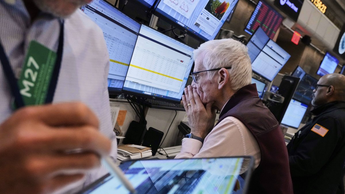 Trabajadores de la Bolsa de Nueva York (Archivo)