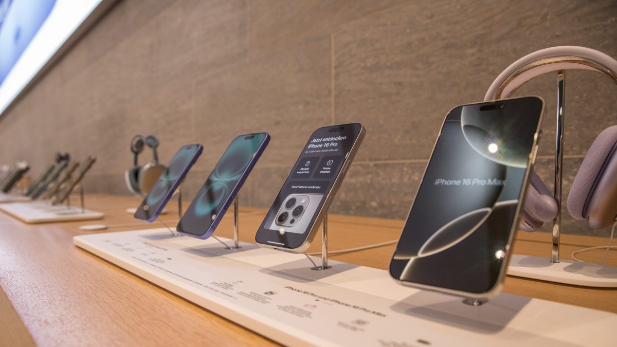 Teléfonos inteligentes en una tienda