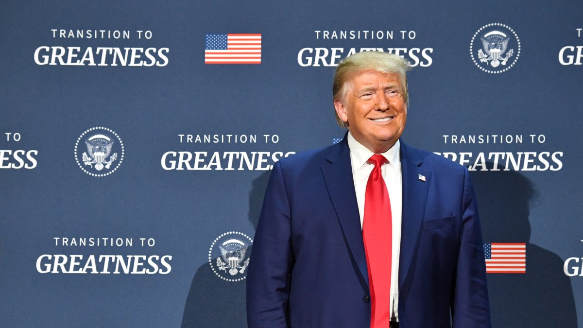 Trump in Dallas/ Nicholas Kamm.