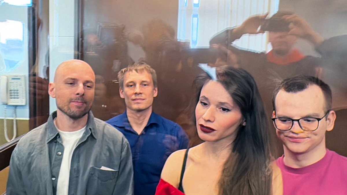 Russian journalists charged by Moscow.