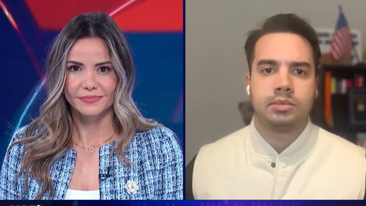 Karina Yapor, with Andrés Guilarte.