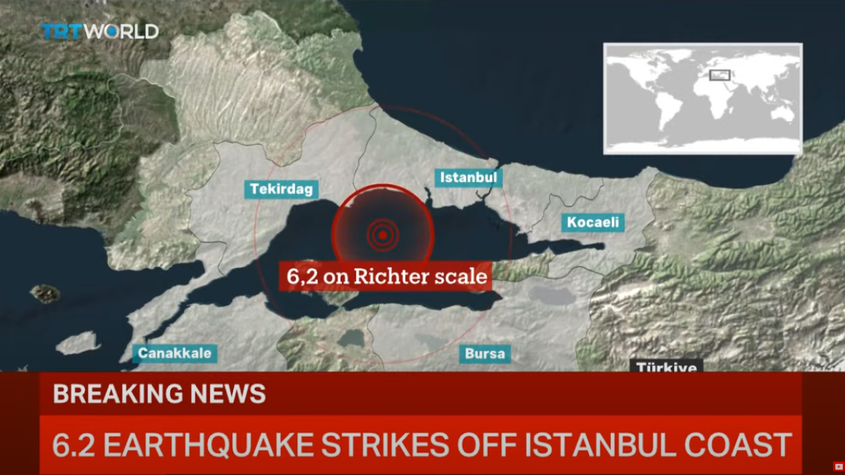 Earthquake in Turkey