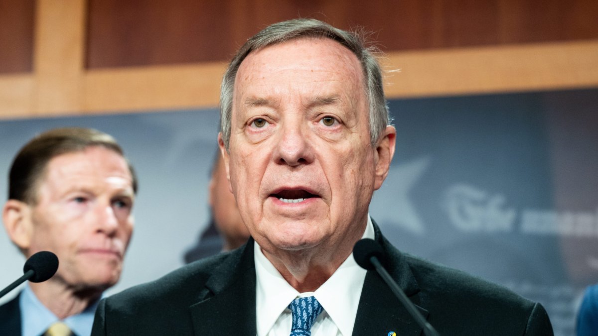 Dick Durbin, durante una comparecencia