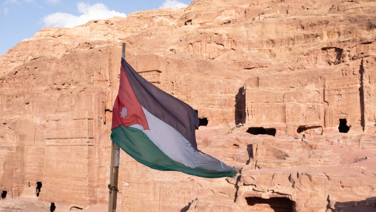 Bandera de Jordania
