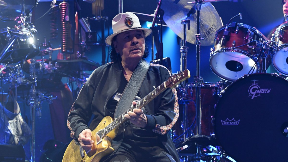 Carlos Santana.
