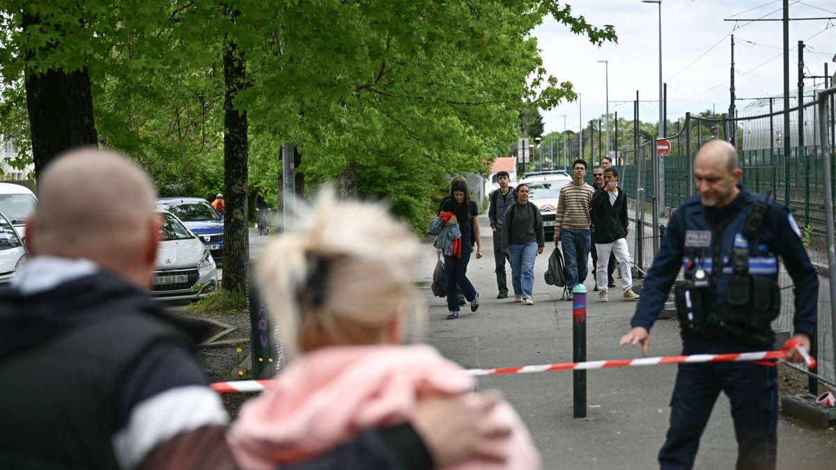 Authorities at the scene