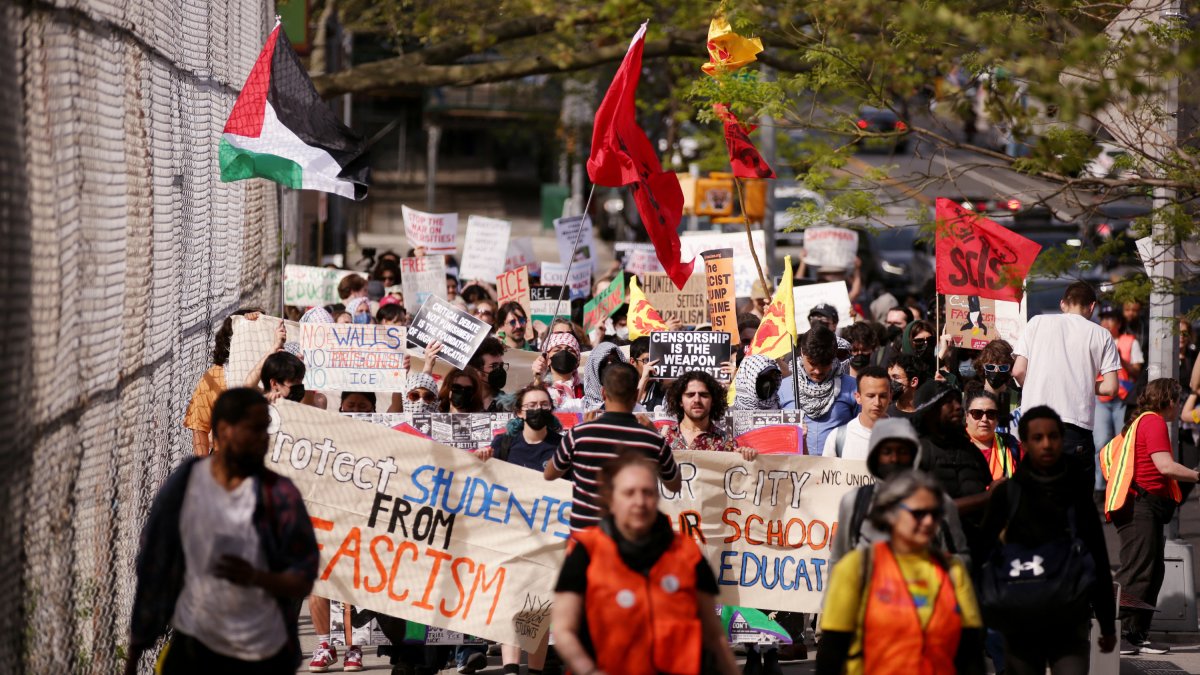 Manifestaciones pro-Palestina en Estados Unidos.