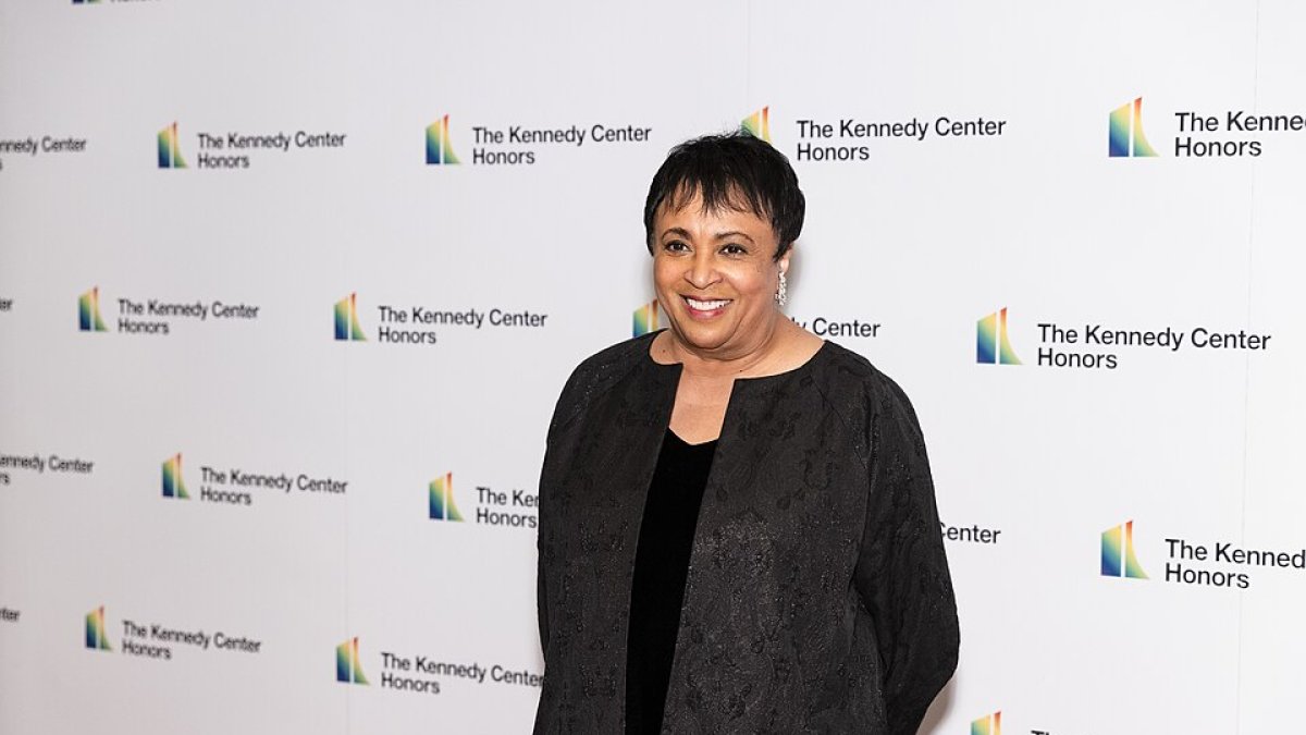 Librarian of Congress Carla Hayden at the 2021 Kennedy Center Honors Medallion Ceremony at the Library of Congress, December 4, 2021.