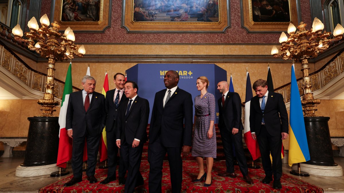 Reunión de los jefes de la diplomacia de la alianza Weimar+