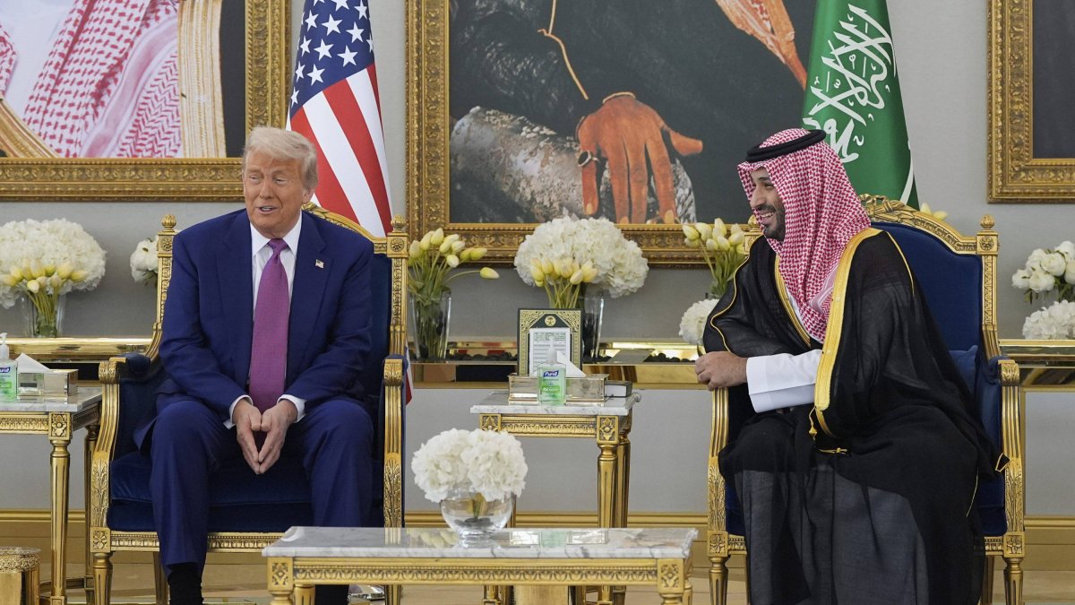 Donald Trump y Mohamed bin Salman