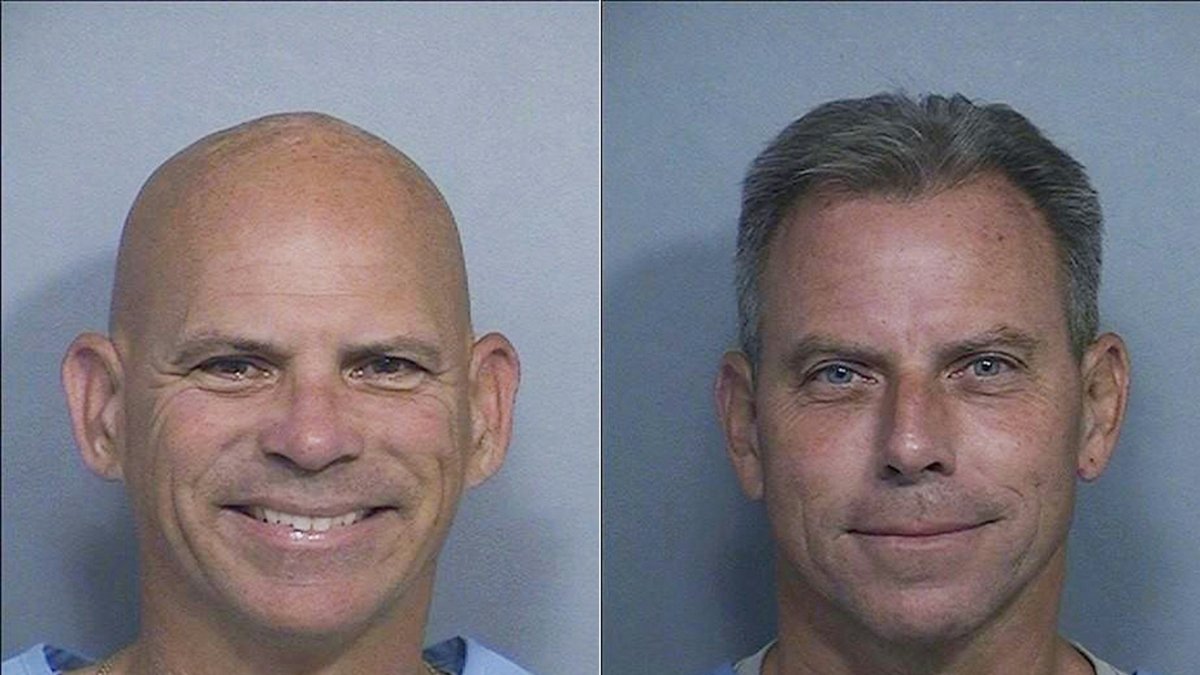 Una imagen de los hermanos Menéndez del Departamento de Correccionales y Rehabilitación de California