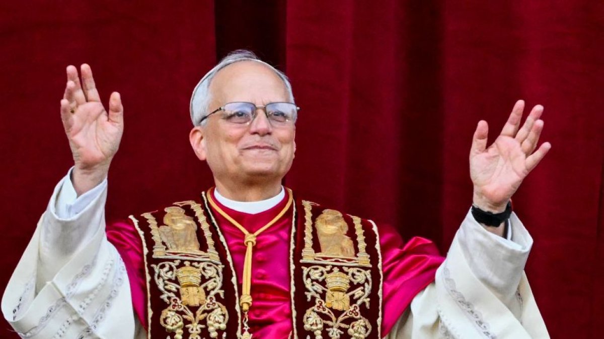 Newly elected Pope Leo XIV, Robert Prevost