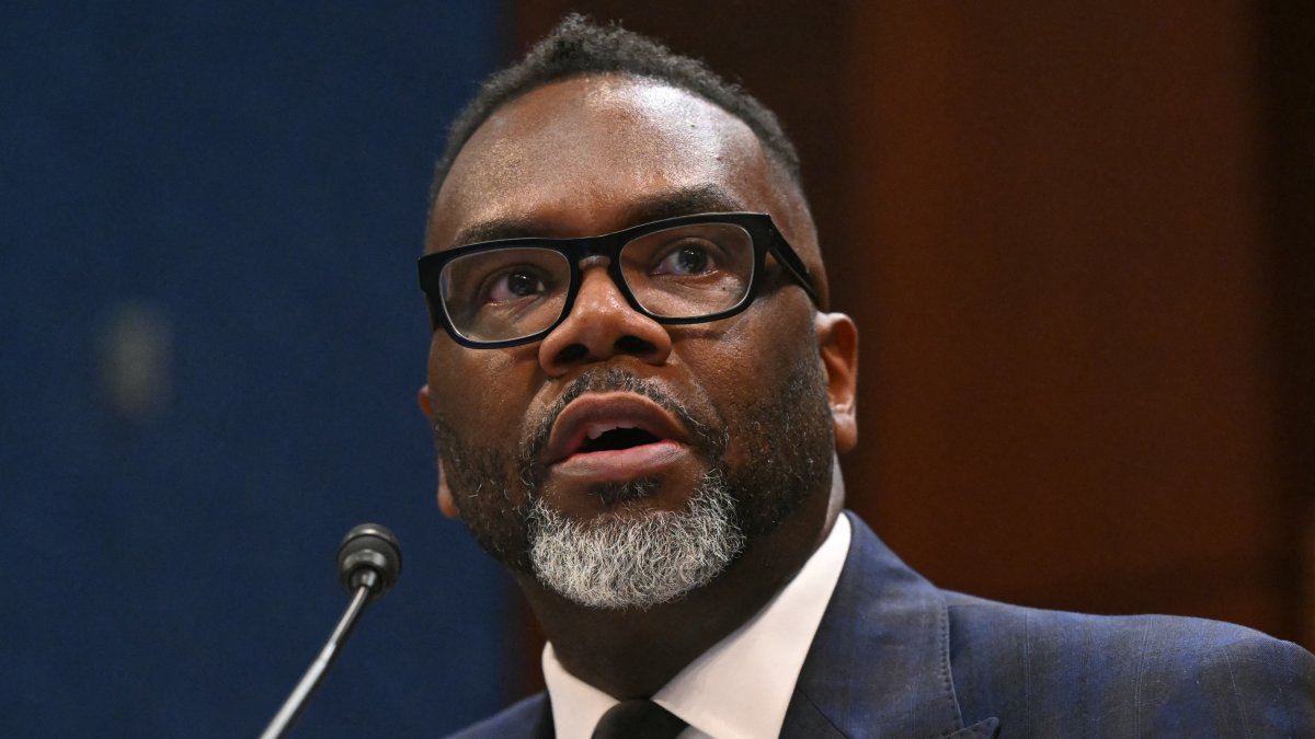 Brandon Johnson, mayor of Chicago (Archive)/ Saul Loeb