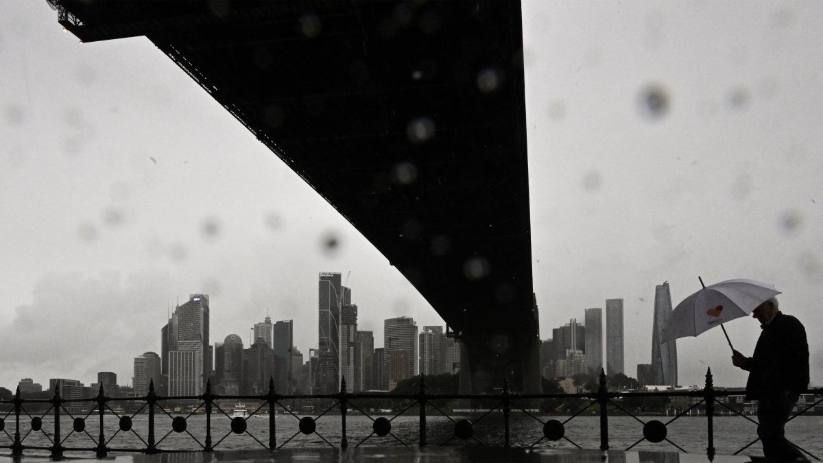 Lluvias torrenciales en Sídney