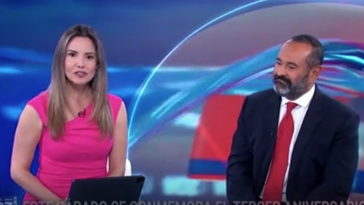 Karina Yapor and Zeev Fragachan in Voz News.