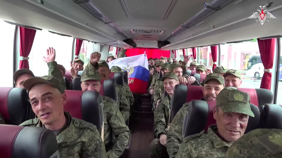 Russian prisoners of war released by Ukraine