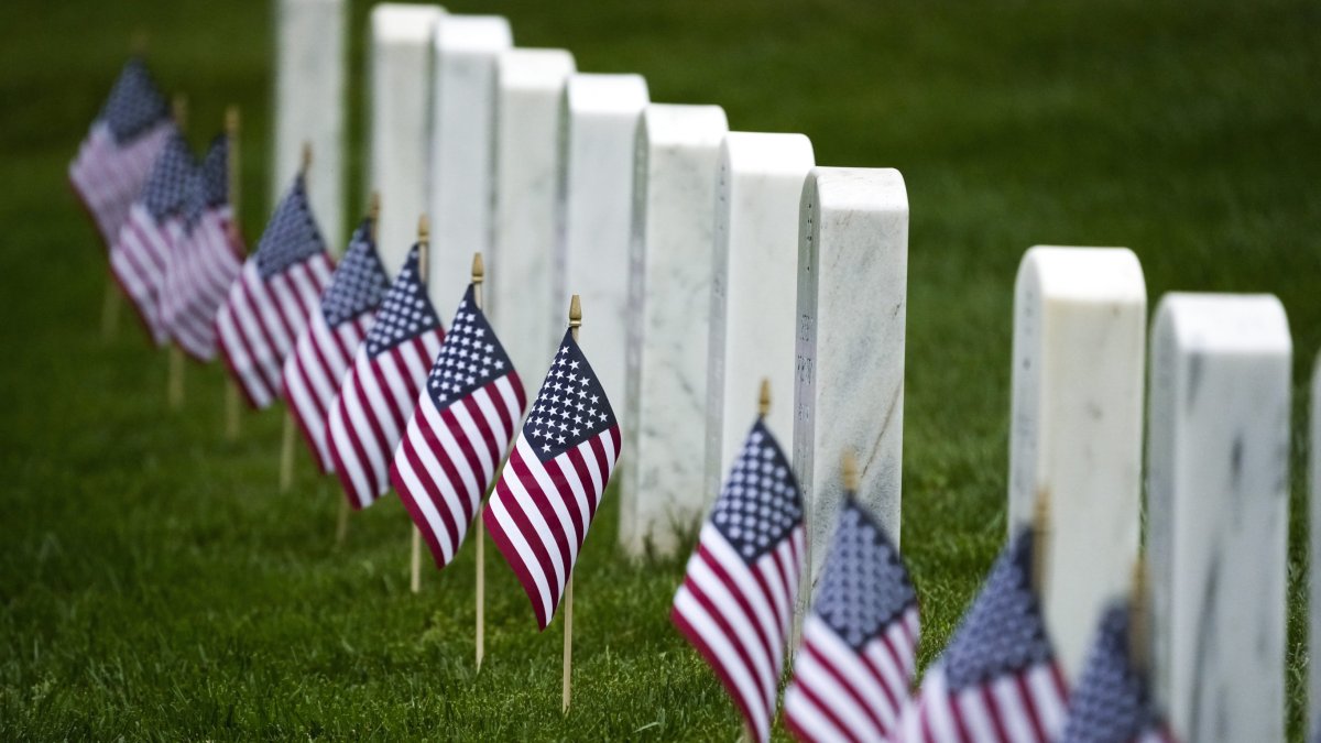 Tumbas de soldados caídos