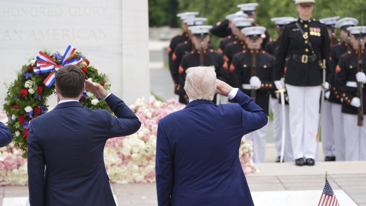 El presidente Donald Trump y el vicepresidente J.D. Vance