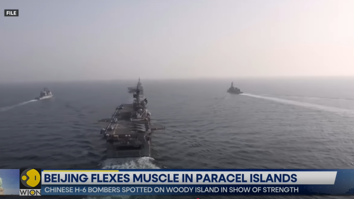 Chinese H-6 Bombers- Screenshot YouTube