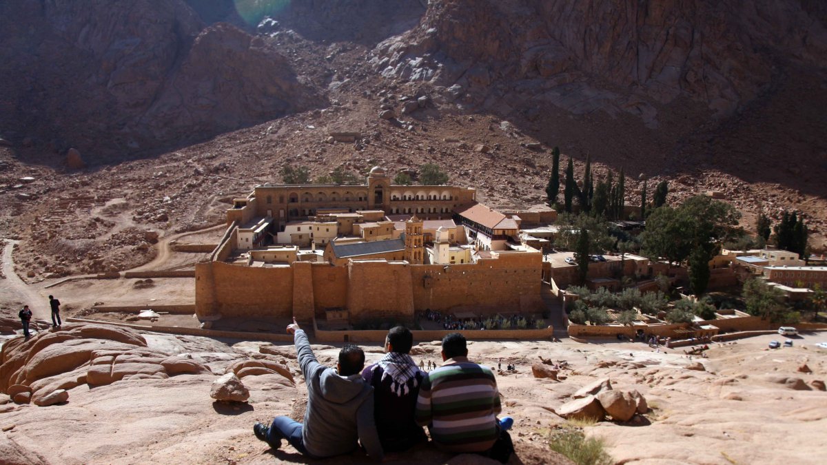 St. Catherine's Monastery in Sinai.