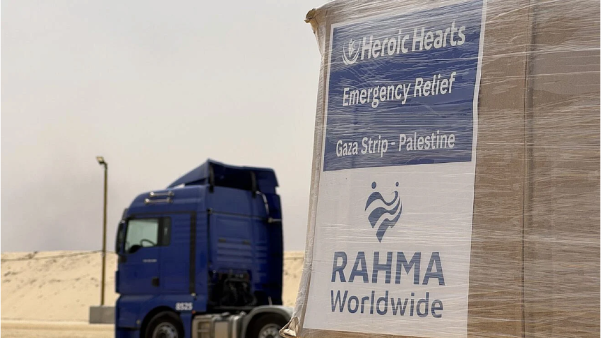 Aid delivered in the Gaza Strip, May 2025