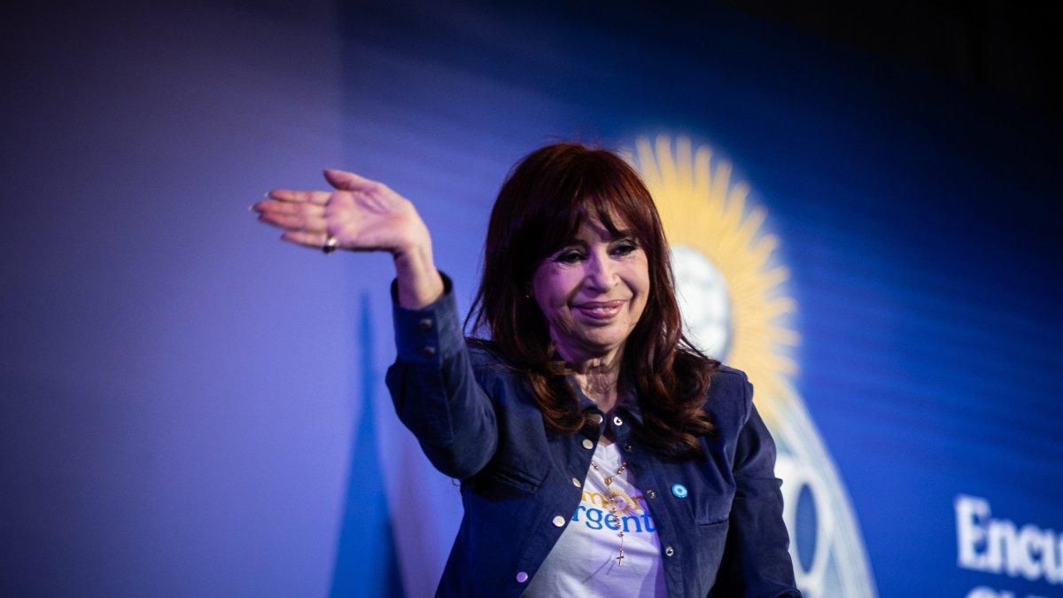 Argentina's former President Cristina Fernandez de Kirchner.