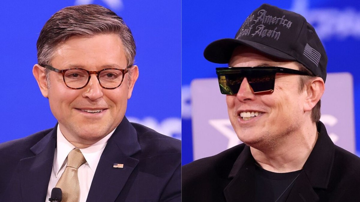 Johnson y Musk en CPAC/ Gage Skidmore