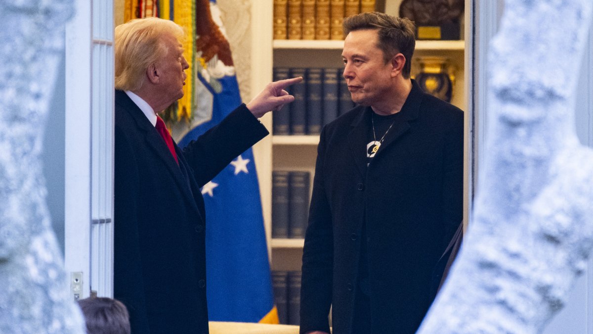 Trump y Musk en el Salón Oval/ Roberto Schmidt