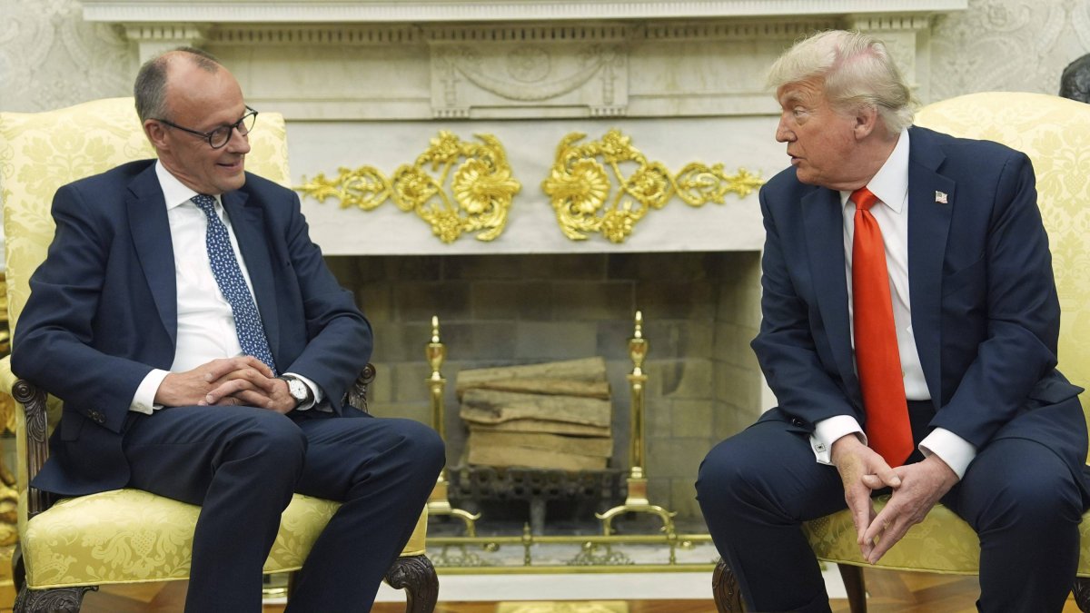 Merz y Trump, en la Casa Blanca