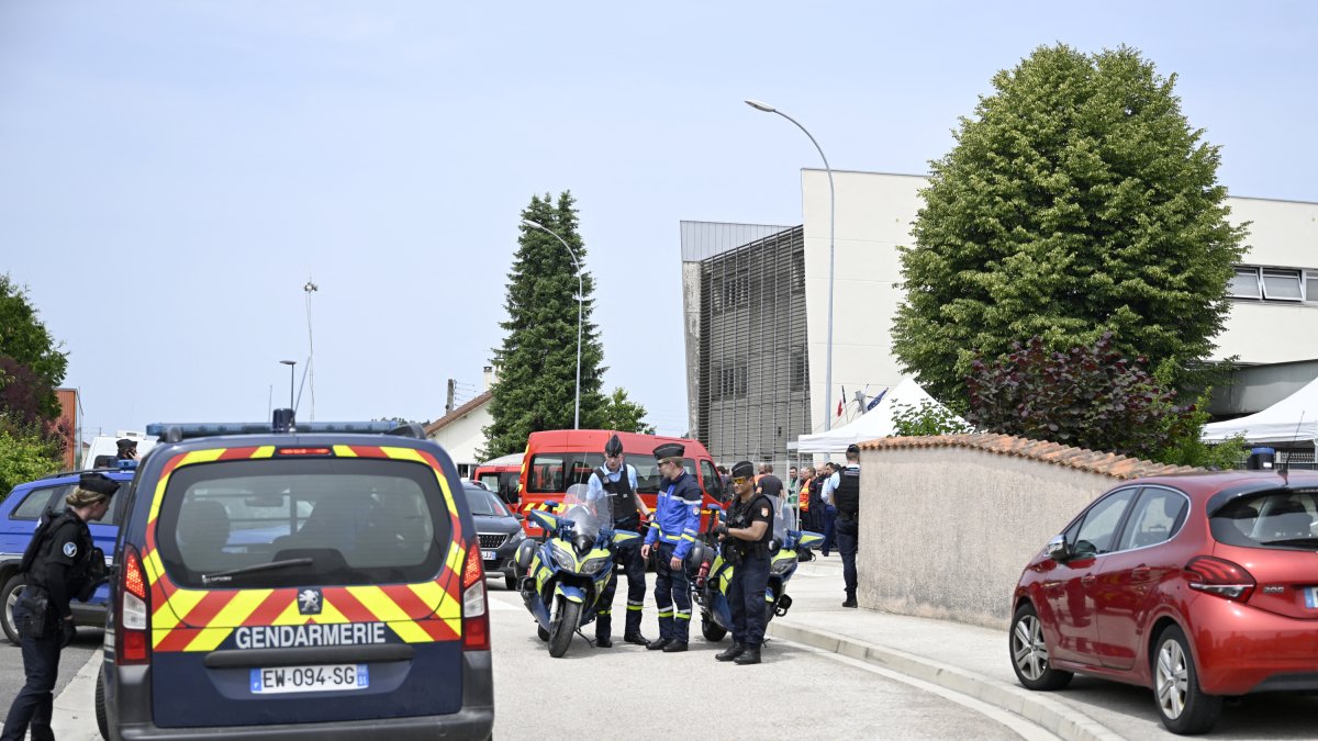 French school where the murder took place