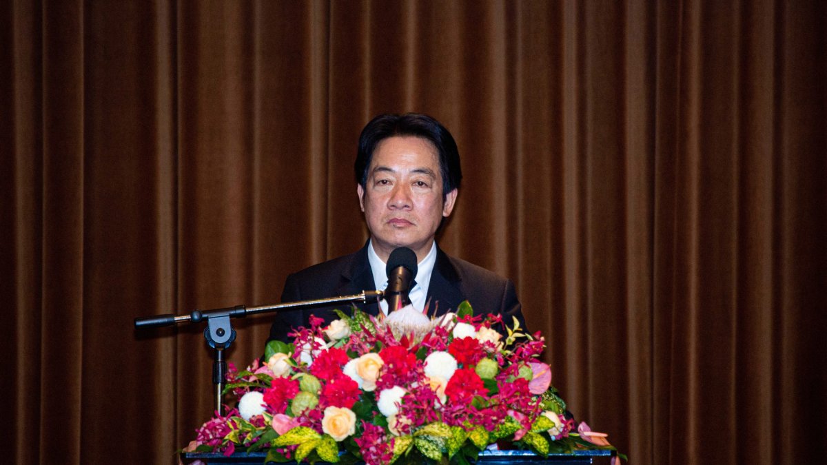 Lai Ching-te, president of Taiwan.