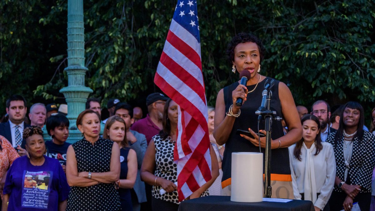 Yvette Clarke en Nueva York/ Erik McGregor