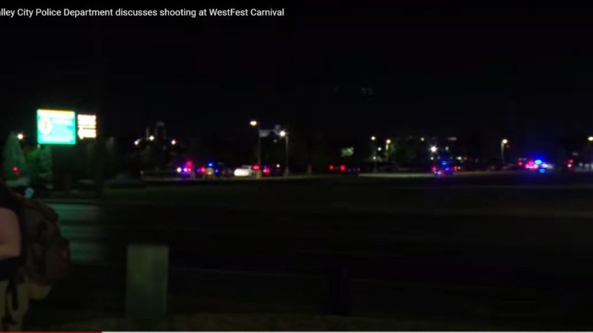 Police deployment following WestFest shooting.