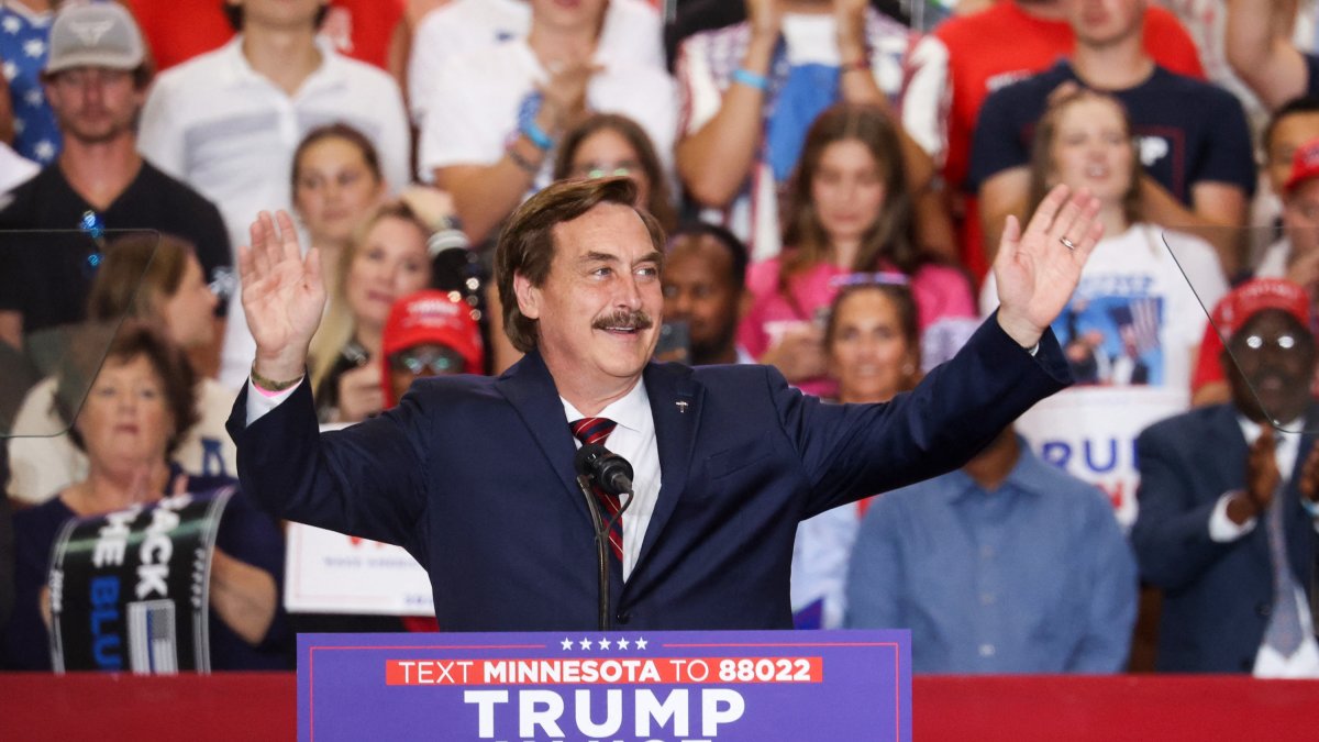 Mike Lindell en una imagen de archivo